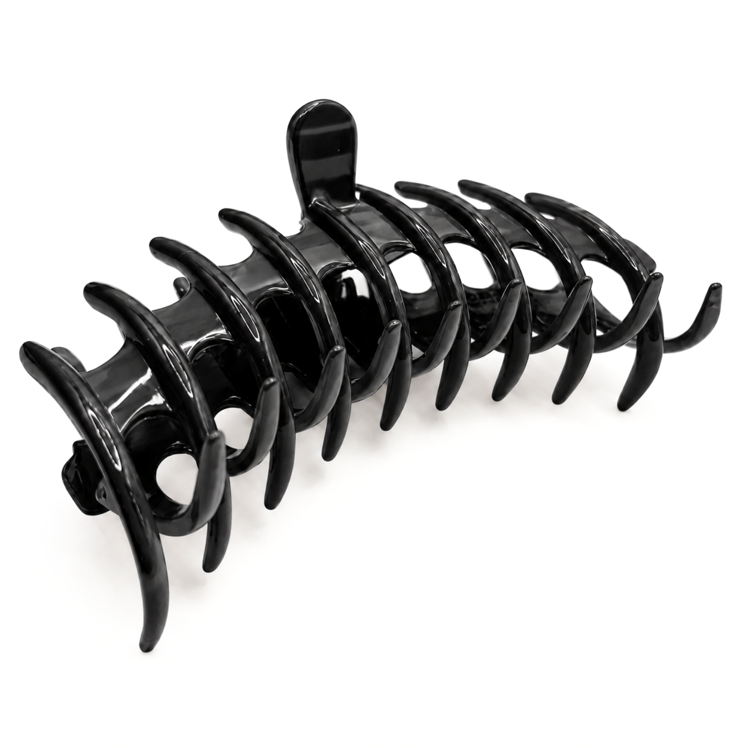 Parcelona French Rake Large Cellulose Acetate Jaw Hair Claw for Women and Girls