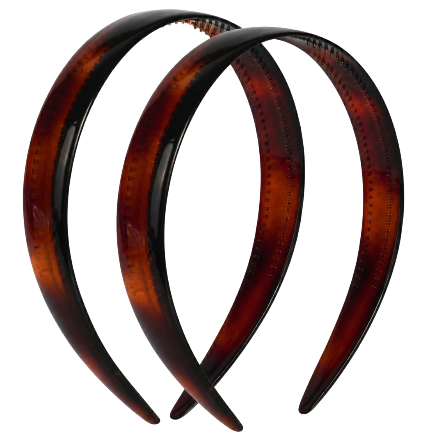 Parcelona French Headband 0.75 Inch Wide Cellulose Hairband for Women & Girls