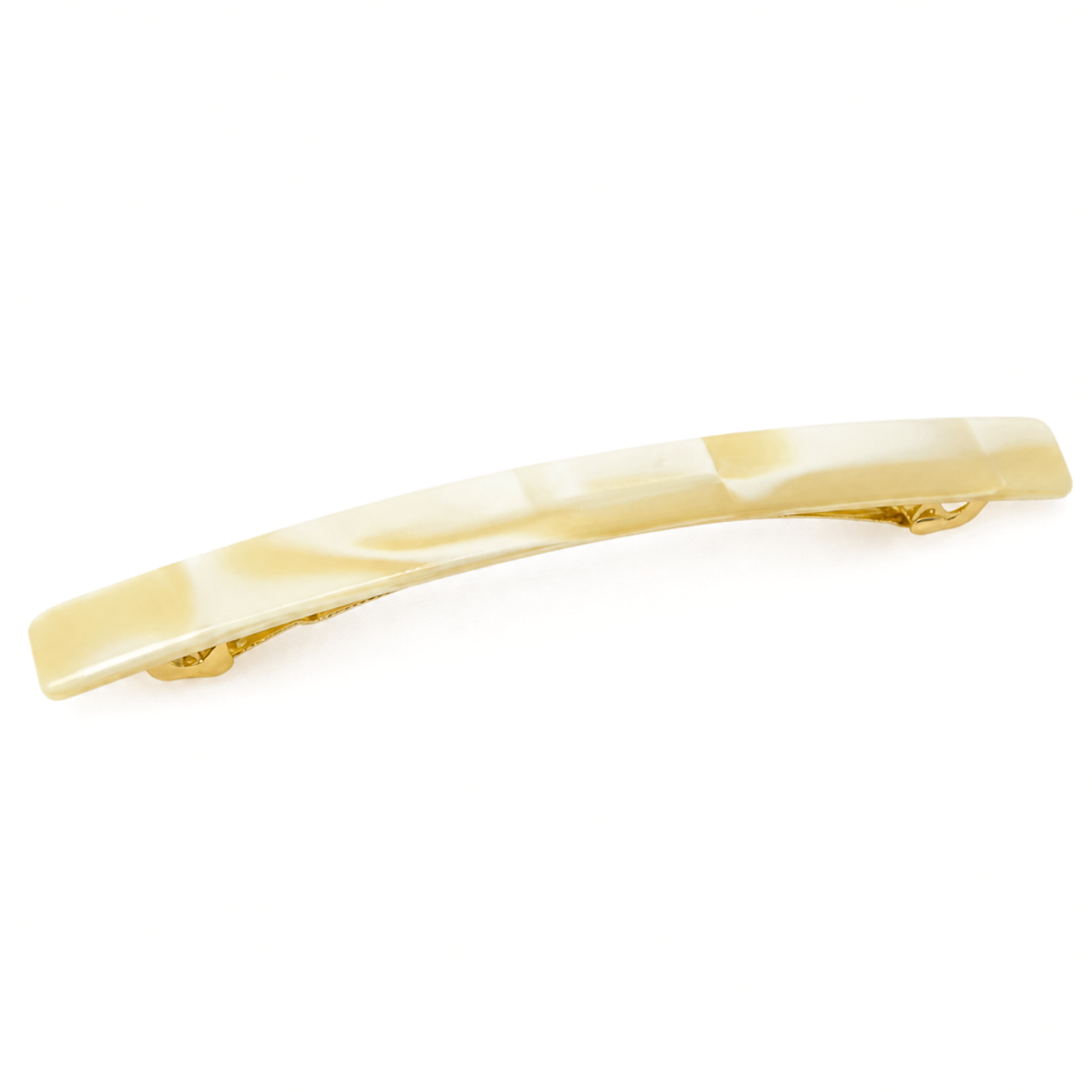 French Amie Long & Skinny Bar Large 4 1/4" Cellulose Acetate Hair Barrette Clip