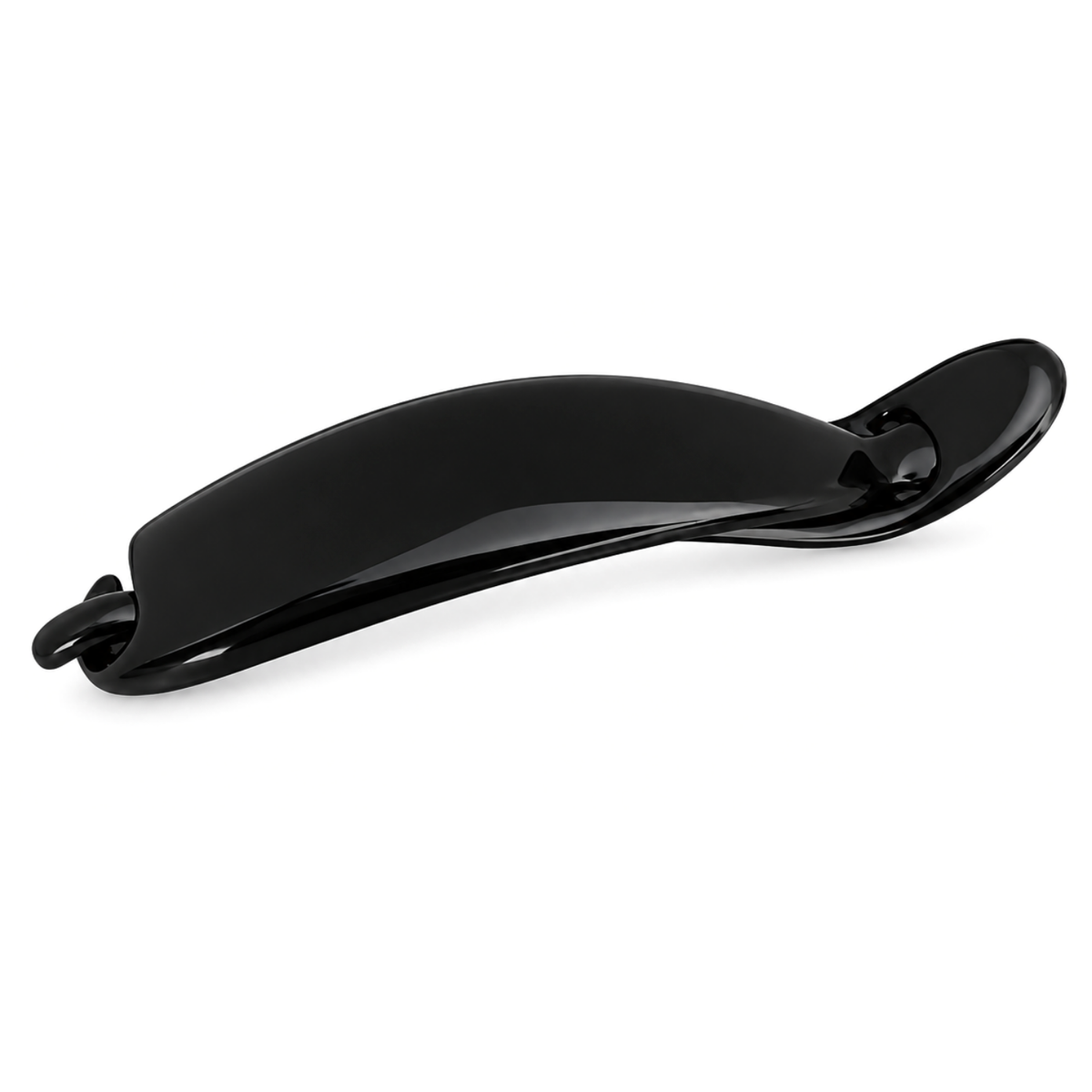 Parcelona Tortoise Shell Banana Hair Clip – Curved Ponytail Holder for Women’s