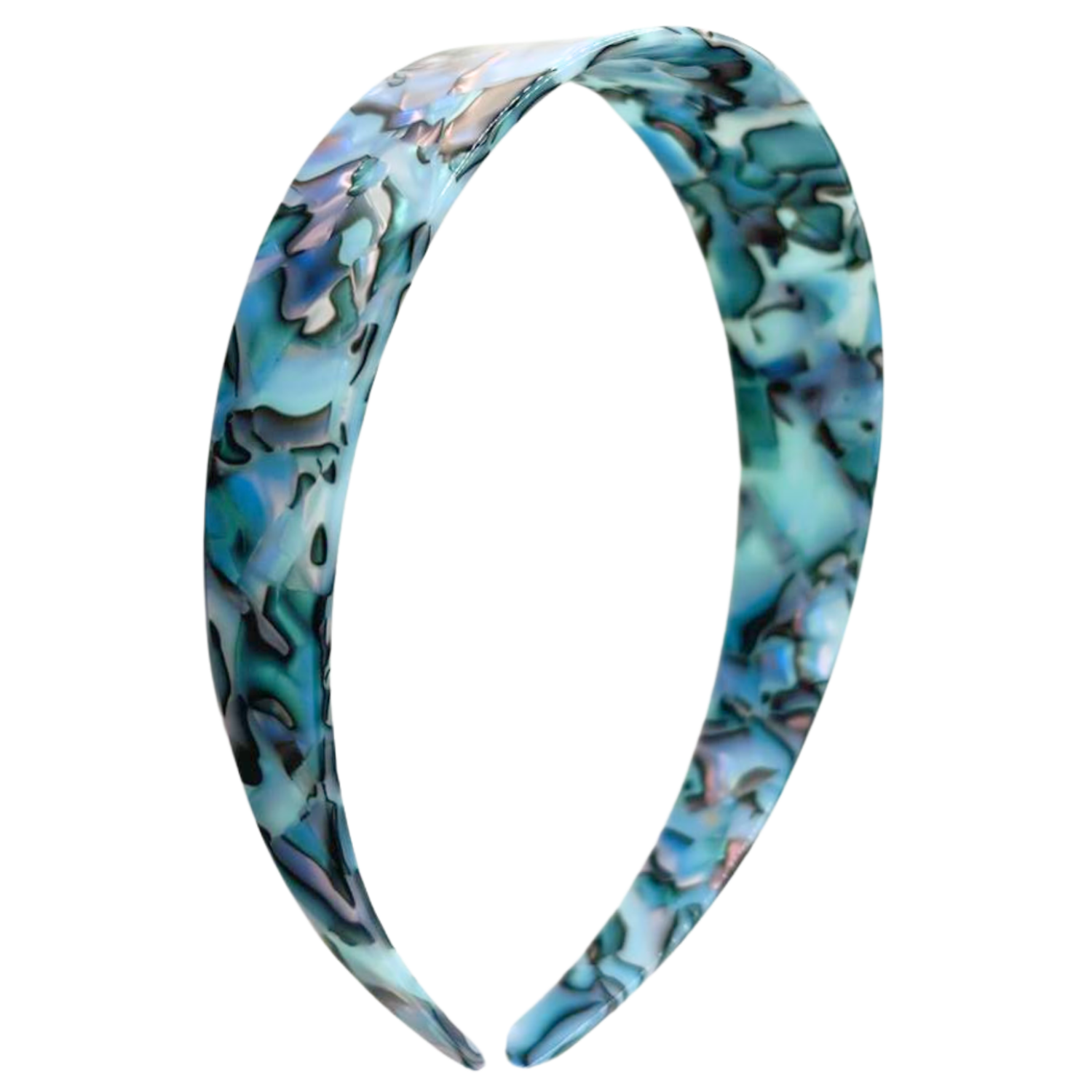 French Amie Ultracomfort Wide 1 1/4" Cellulose Handmade French Hair Headband