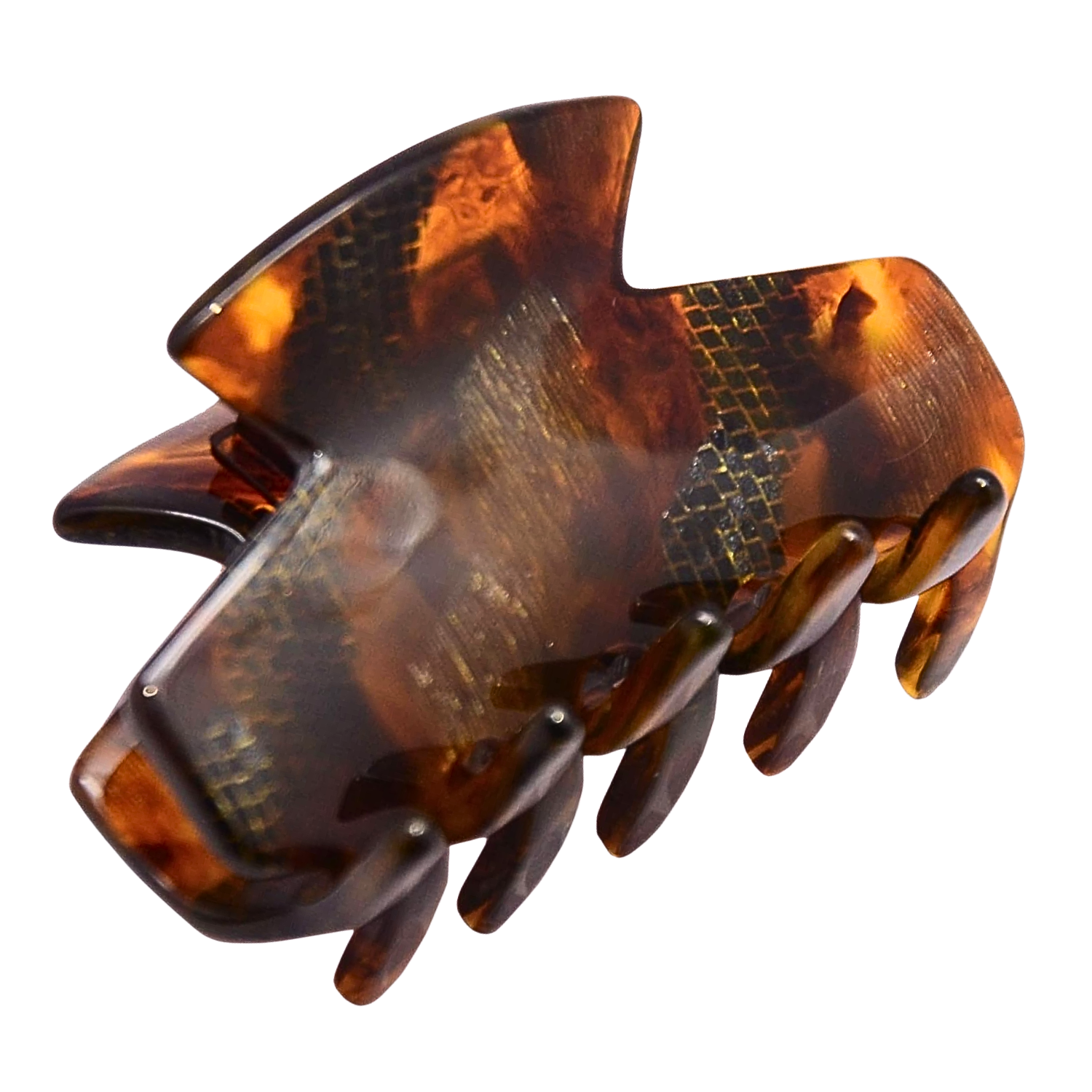 French Amie Chic Small Handmade Cellulose Acetate Jaw Hair Claw Clips