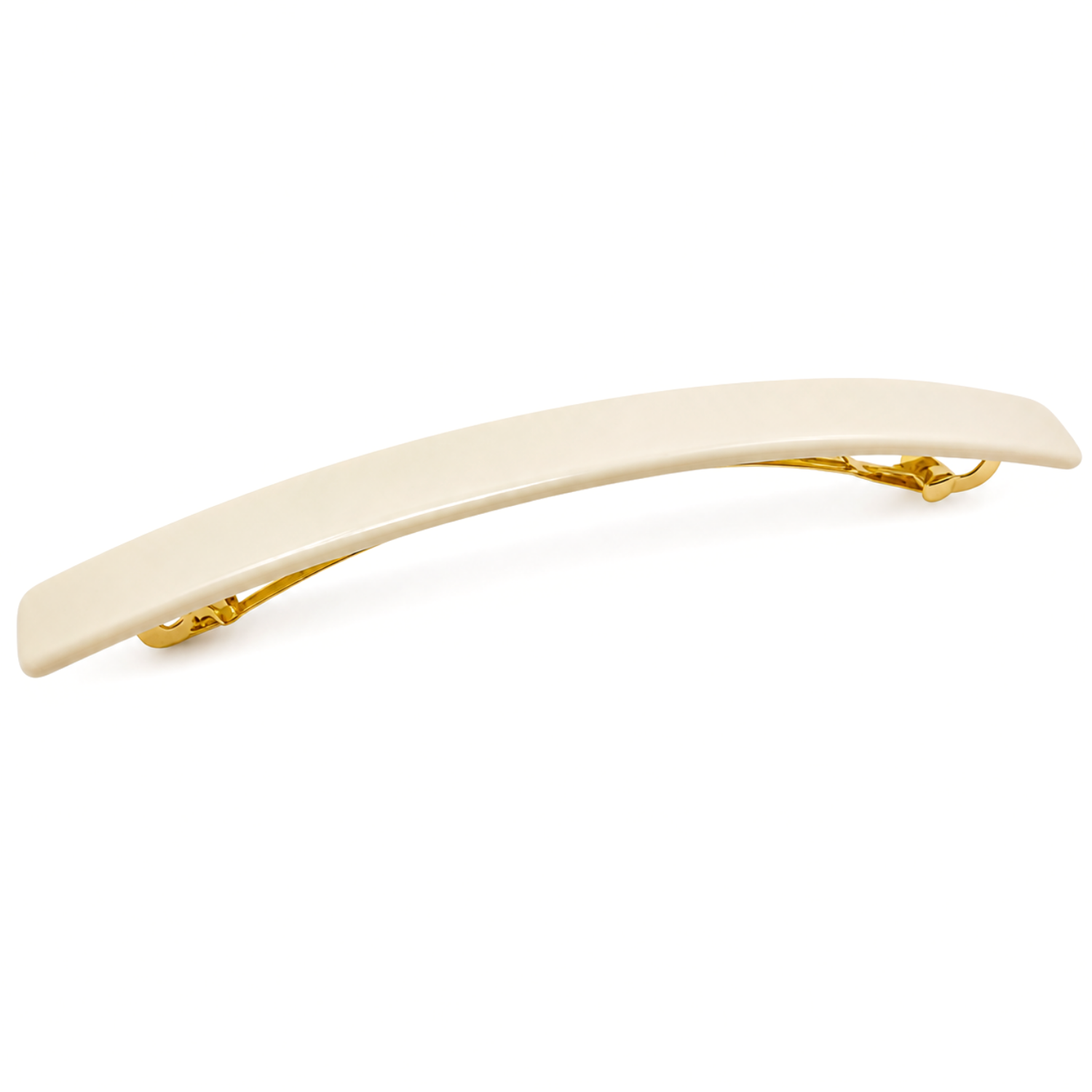 French Amie Long & Skinny Bar Large 4 1/4" Cellulose Acetate Hair Barrette Clip