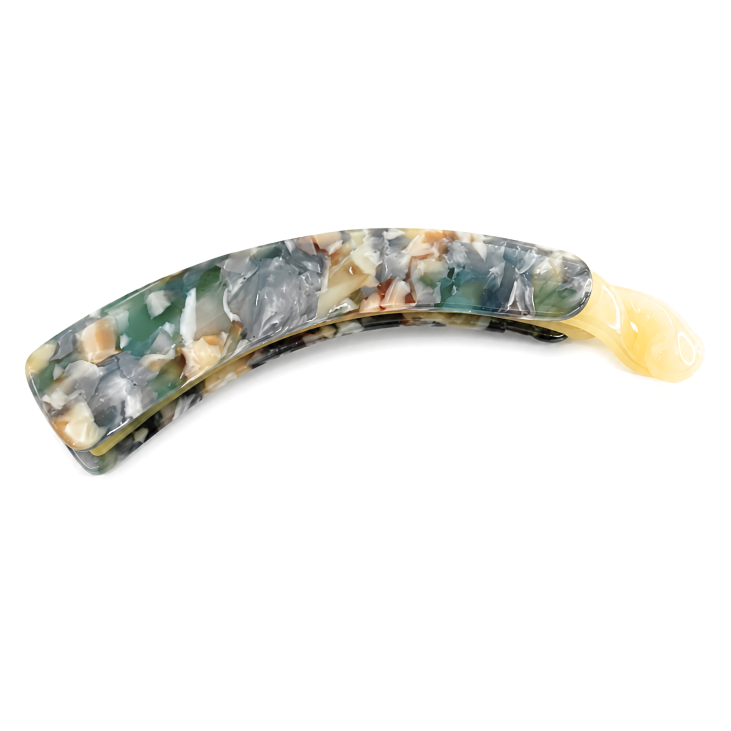 Moeni Curve Extra Large 5 Inch Cellulose Acetate Banana Hair Clip for Women