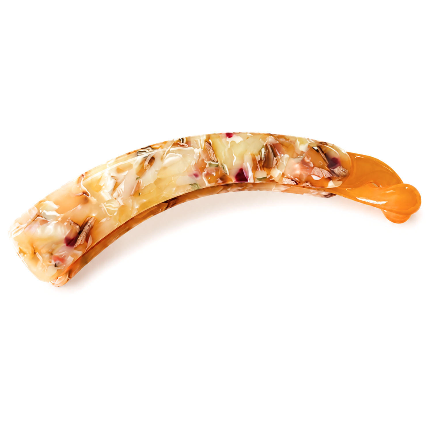 Moeni Curve Extra Large 5 Inch Cellulose Acetate Banana Hair Clip for Women