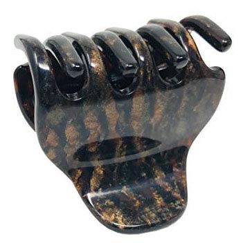 French Amie Belle 1 1/2" Mini Handmade Hair Claw French Acetate Jaw Clip for Women