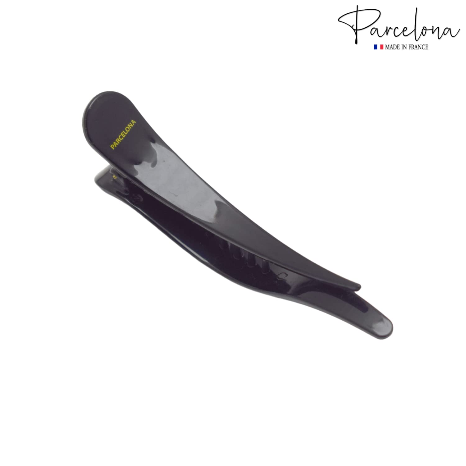 Parcelona French Brill Beak Large Cellulose Slide in Claw Clip Clamp for Women