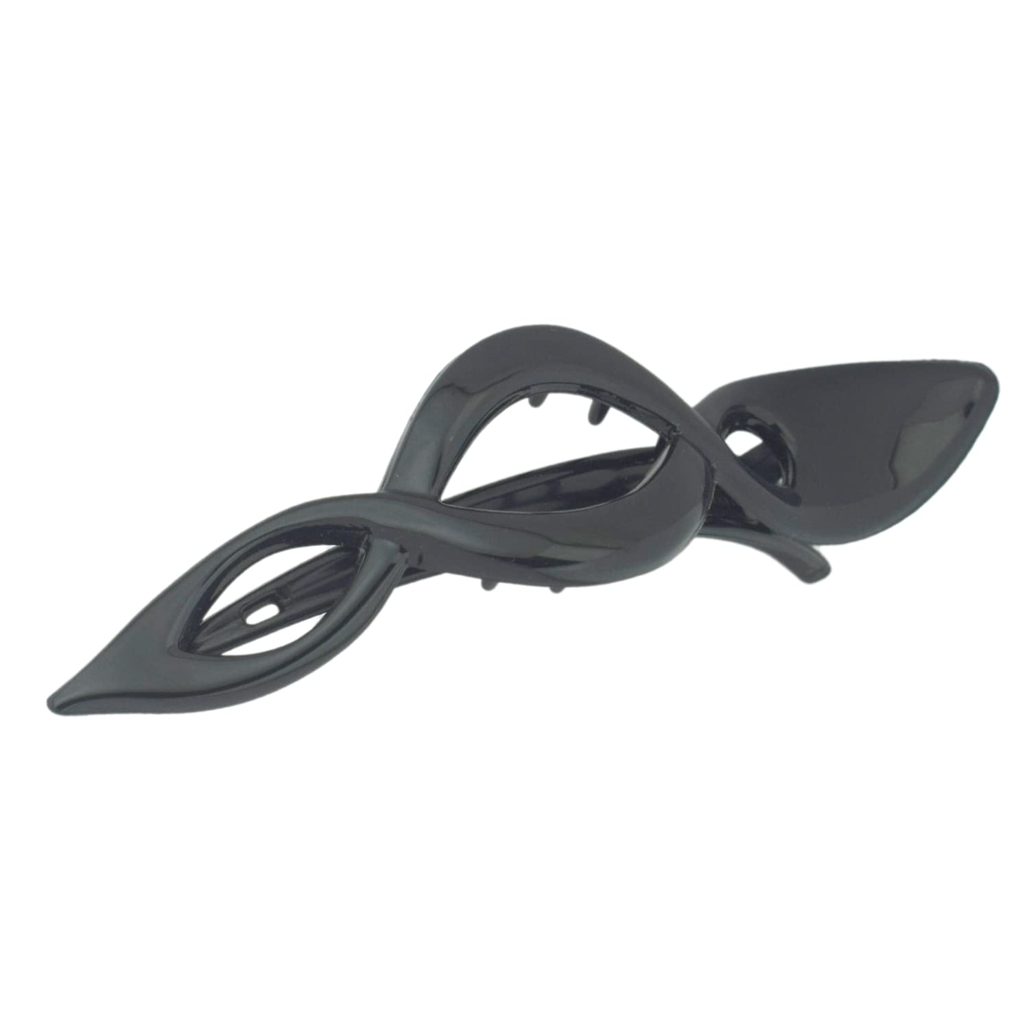 Parcelona French Twist Style 4 1/2" Large Cellulose Hair Side Slider Claw Clip