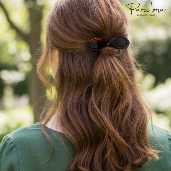 Parcelona French Infinity Barrette 4.25