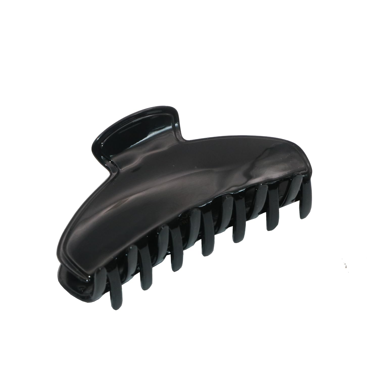 Parcelona French Basic Medium 3 1/2" Cellulose Tight Spring Hair Claw for Women