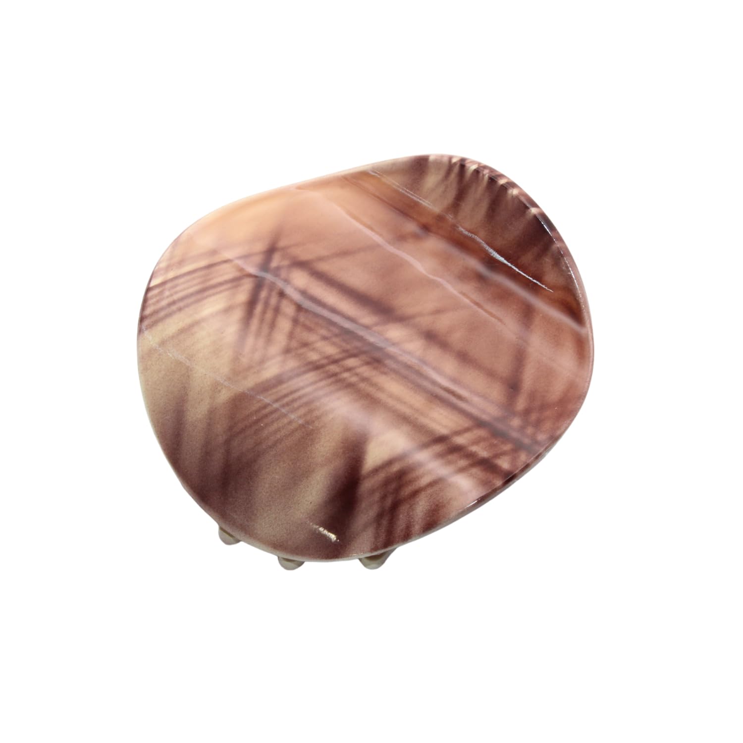 Parcelona French Onde Small 2 3/4" Cellulose Side Slide in Hair Claw for Women