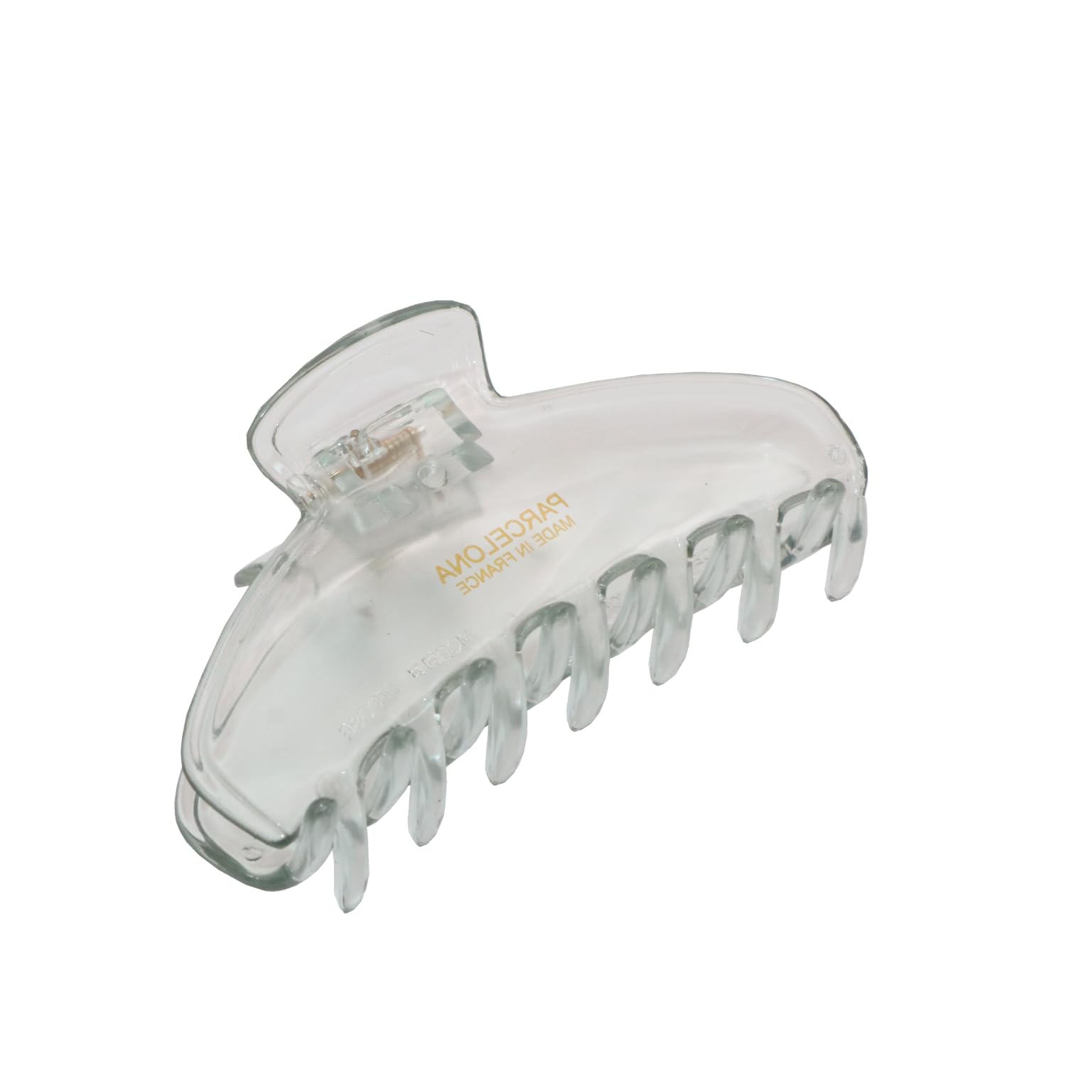 Parcelona French Basic Medium 3 1/2" Cellulose Tight Spring Hair Claw for Women