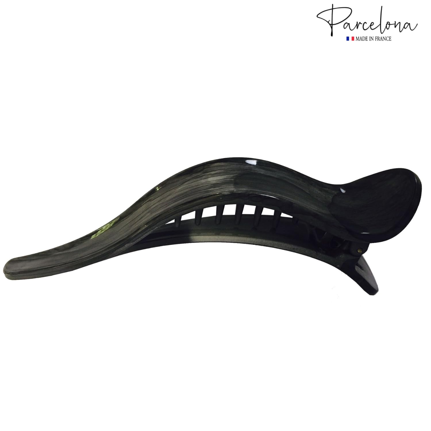 Parcelona French Brill Beak Large Cellulose Slide in Claw Clip Clamp for Women