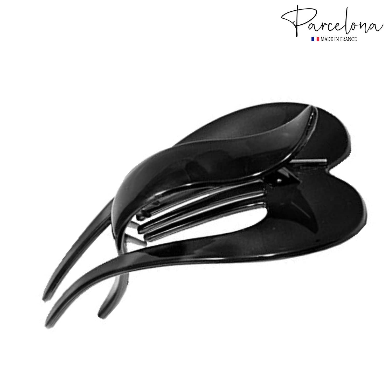 Parcelona French Pelican Large 5 Inches Side Slide Hair Claw Clip Clamp Clutcher