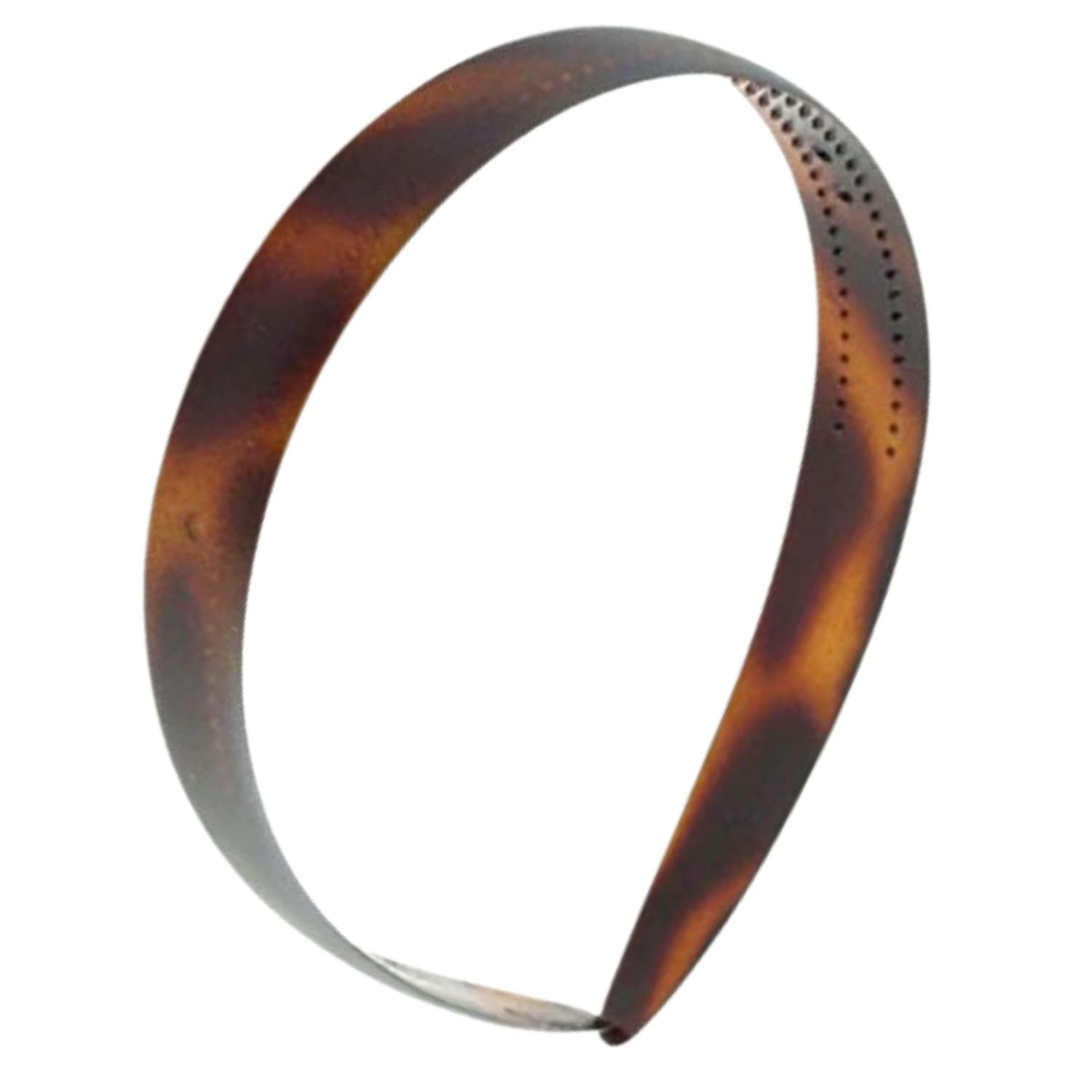 Parcelona French Headband 0.75 Inch Wide Cellulose Hairband for Women & Girls