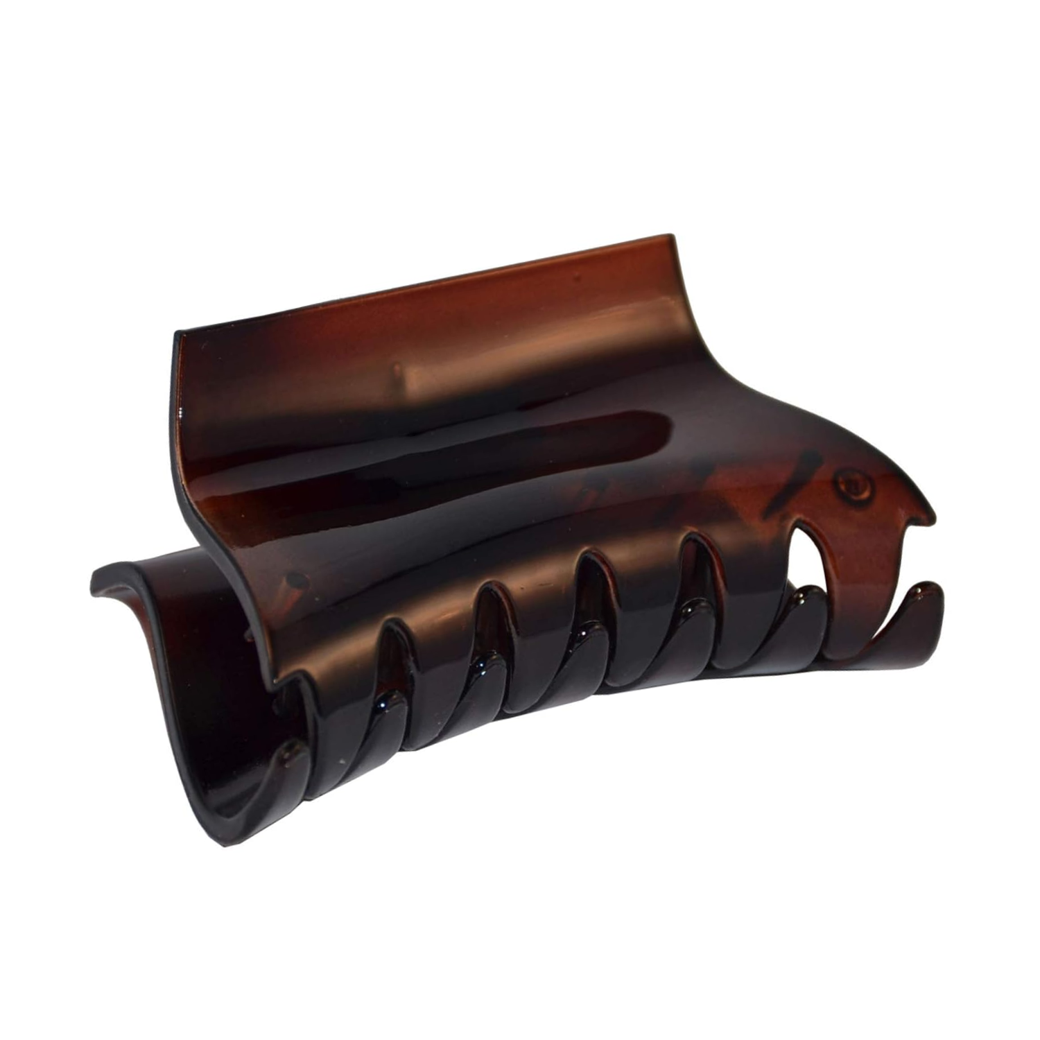 Parcelona French Slide 3" Medium Cellulose Jaw Hair Claw for Women and Girls