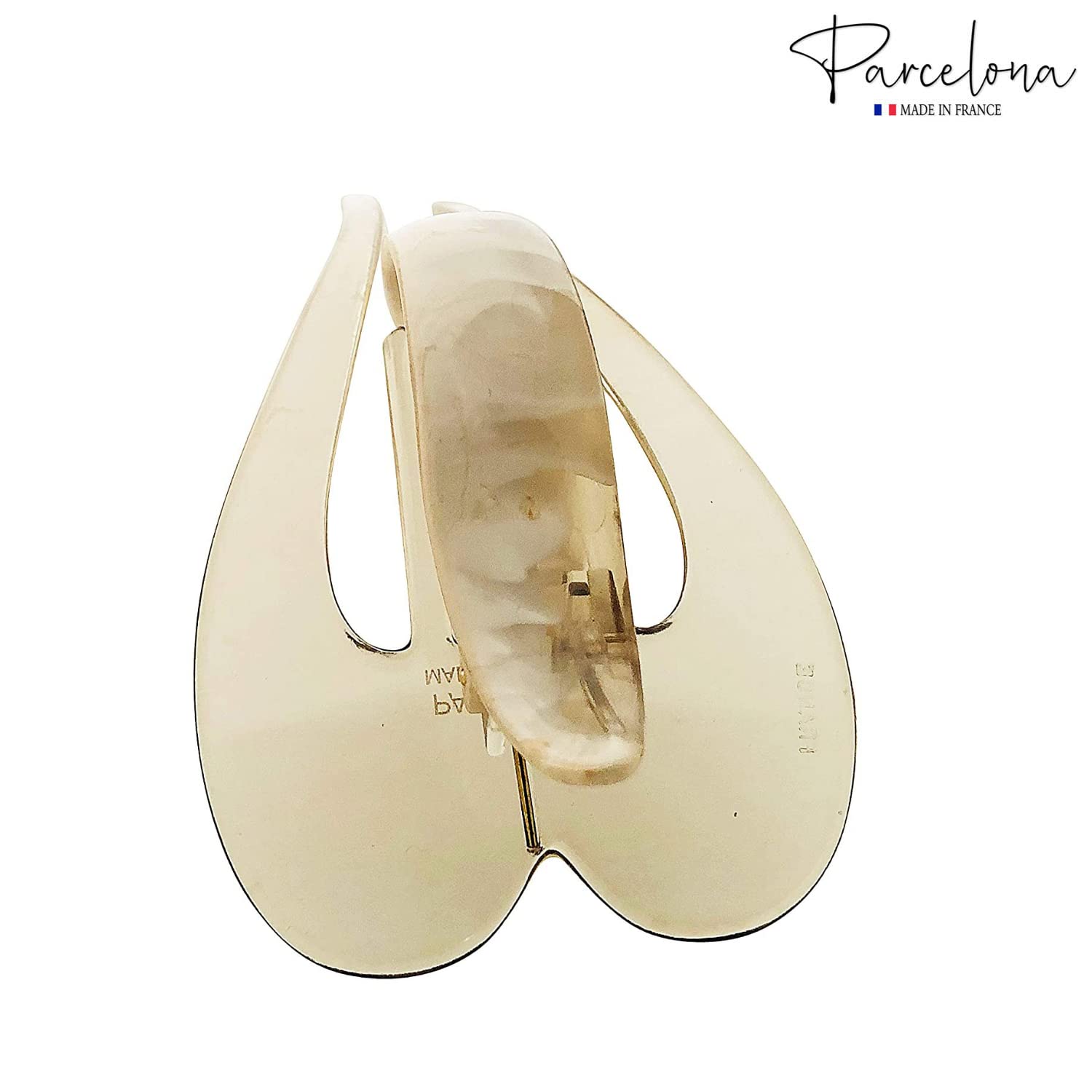 Parcelona French Pelican Large 5 Inches Side Slide Hair Claw Clip Clamp Clutcher