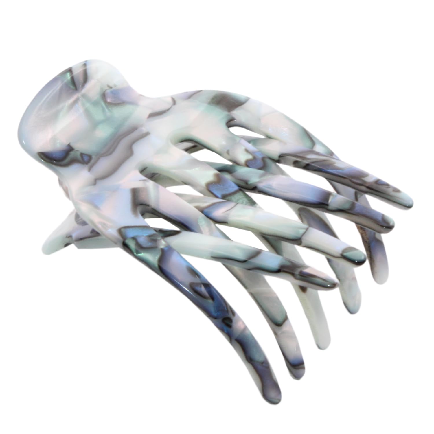 French Amie Bear Paw Small 2 ¾” Cellulose Handmade Yoga Jaw Hair Claw for Women