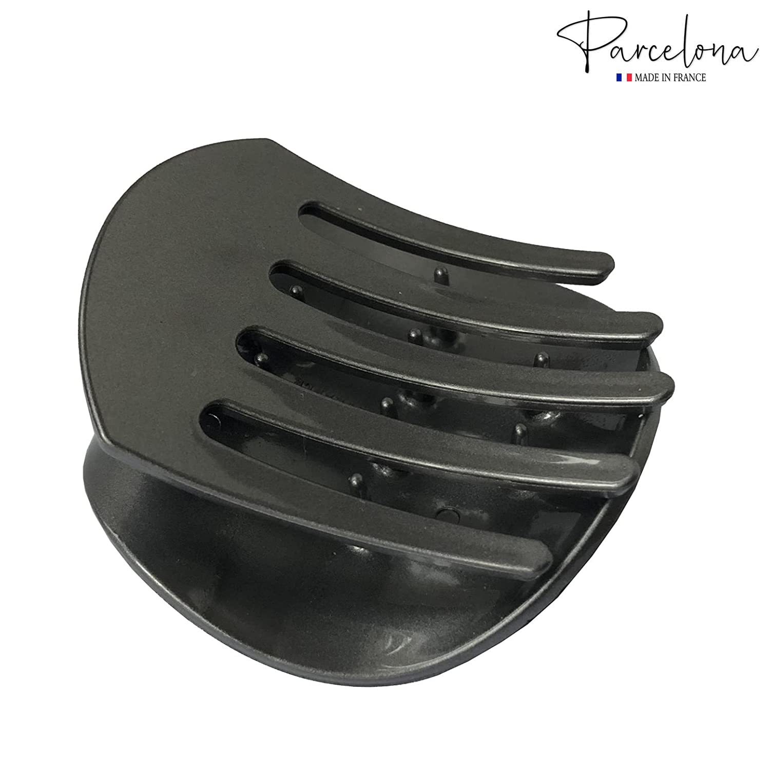 Parcelona French Onde Small 2 3/4" Cellulose Side Slide in Hair Claw for Women