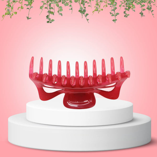 Parcelona French Classic Jumbo Large 5 1/2" Cellulose Hair Claw Clip for Women