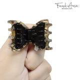 French Amie Belle Handmade Celluloid Acetate Jaw Hair Claw for Women and Girls
