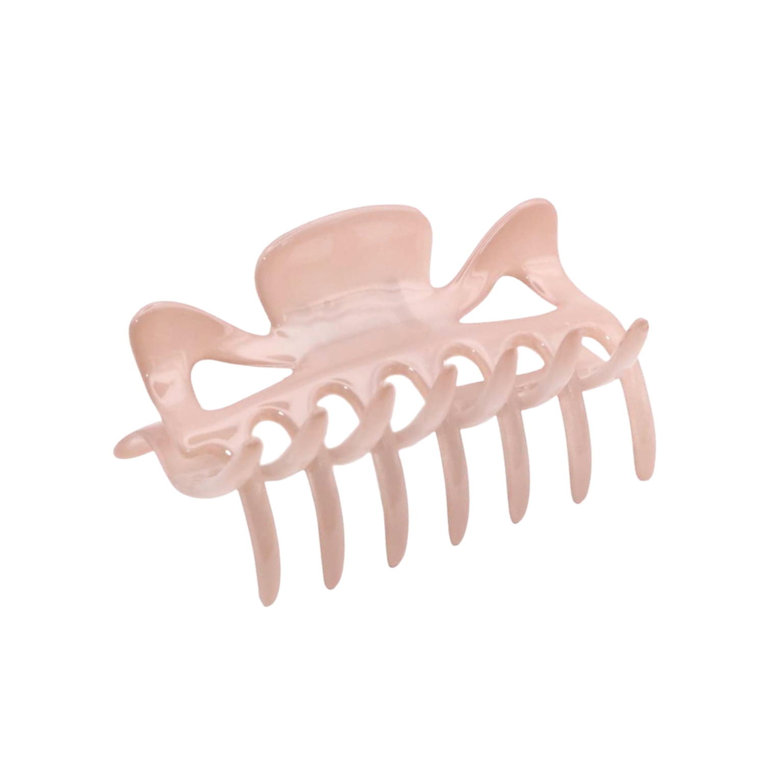 Parcelona French Classic 3" Medium Cellulose Covered Spring Hair Claw Clip