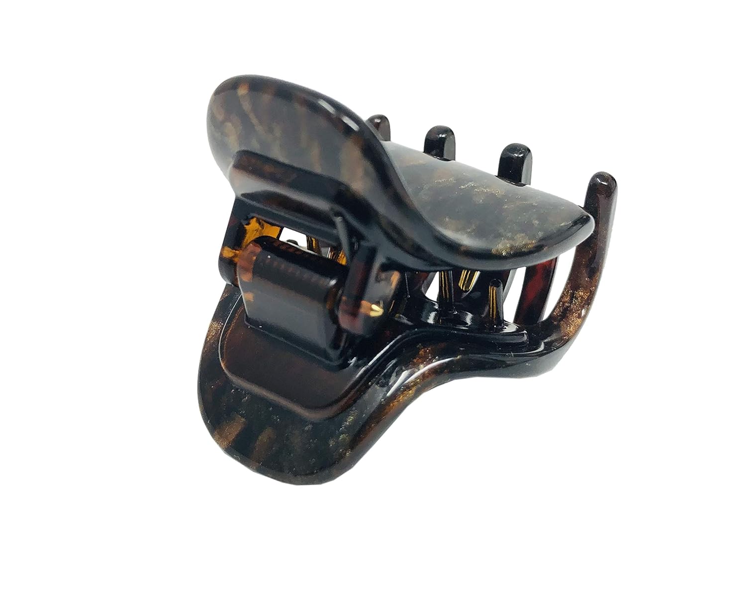French Amie Belle 1 1/2" Mini Handmade Hair Claw French Acetate Jaw Clip for Women