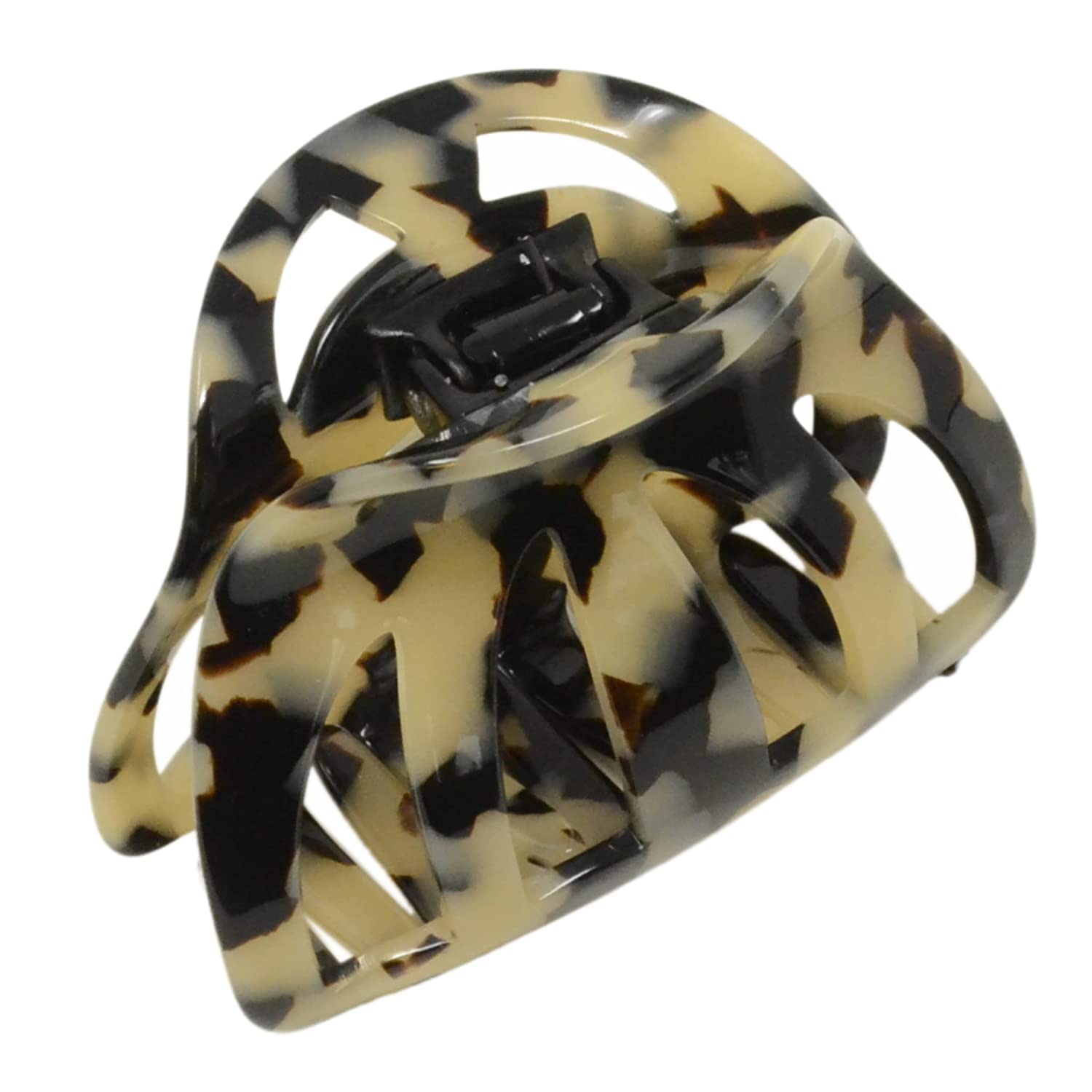 French Amie Hump Small 2 3/4" Cellulose Handmade Jaw Hair Claw Clip