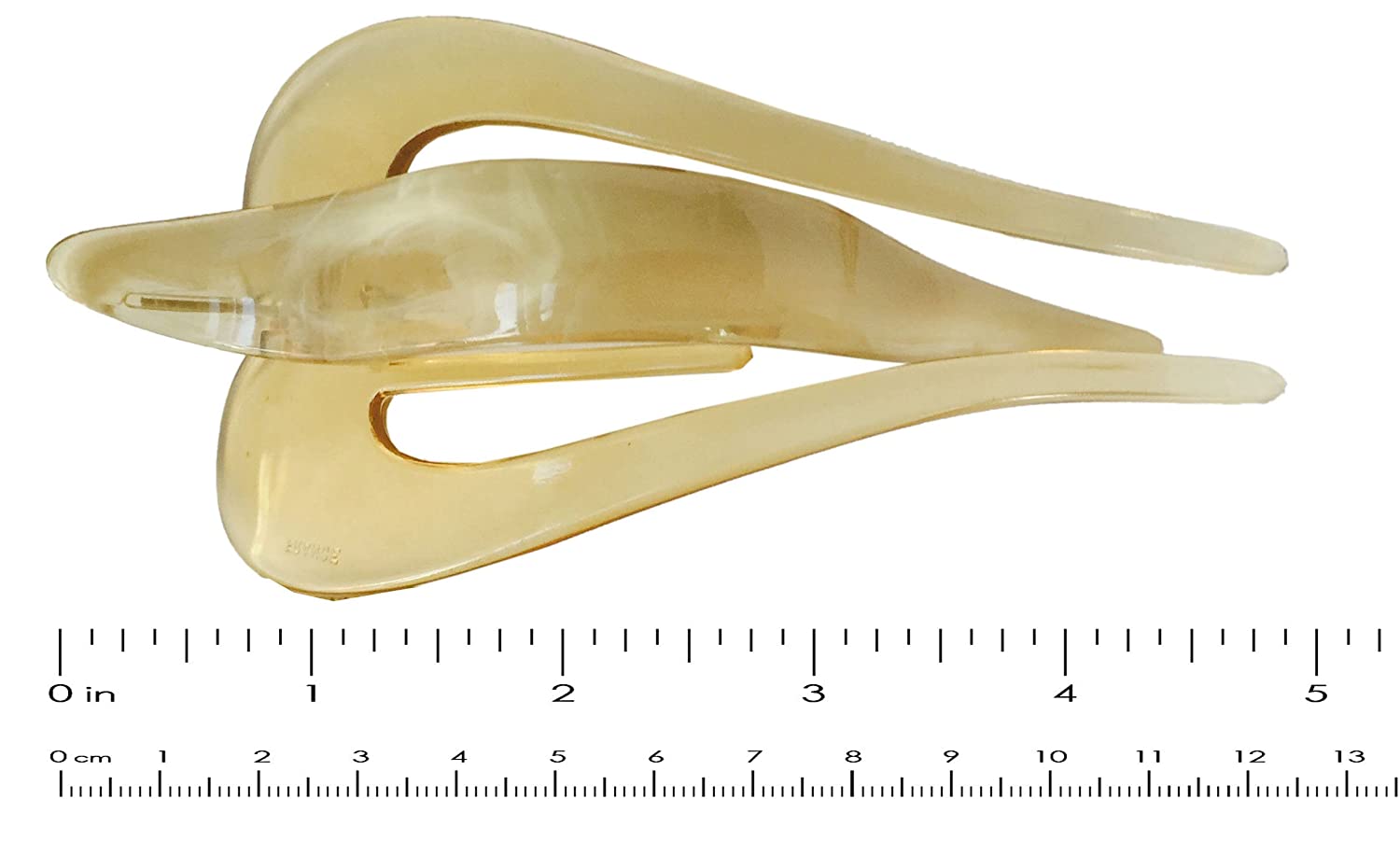 Parcelona French Pelican Large 5 Inches Side Slide Hair Claw Clip Clamp Clutcher