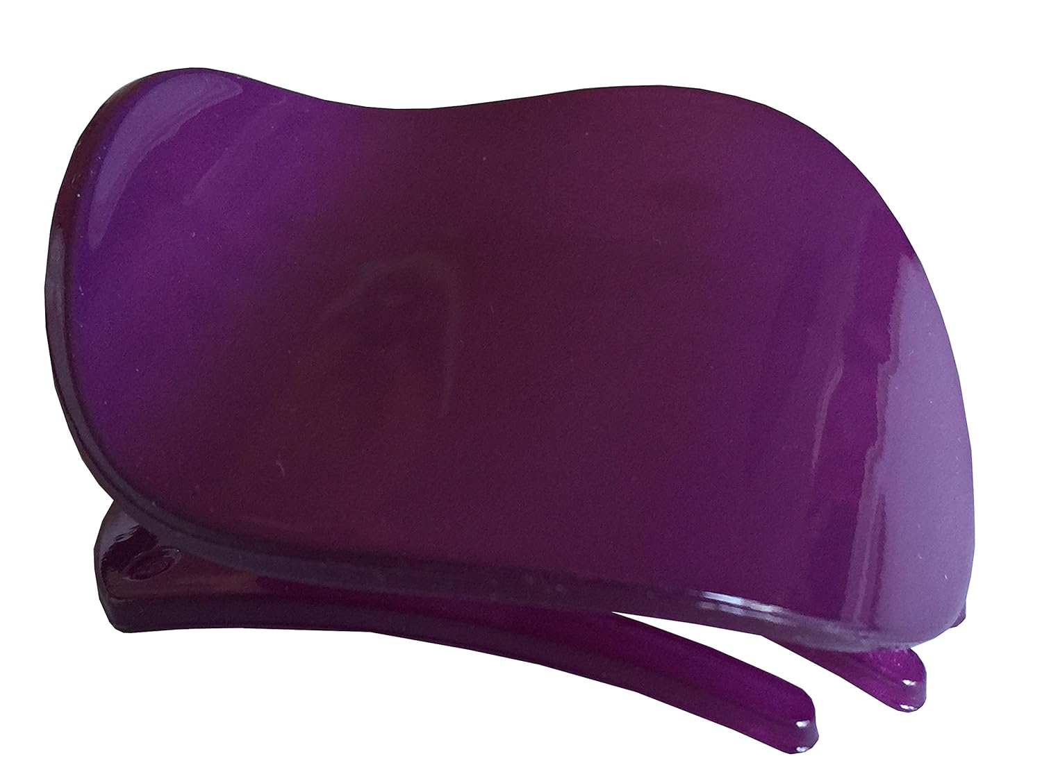 Parcelona French Onde Small 2 3/4" Cellulose Side Slide in Hair Claw for Women