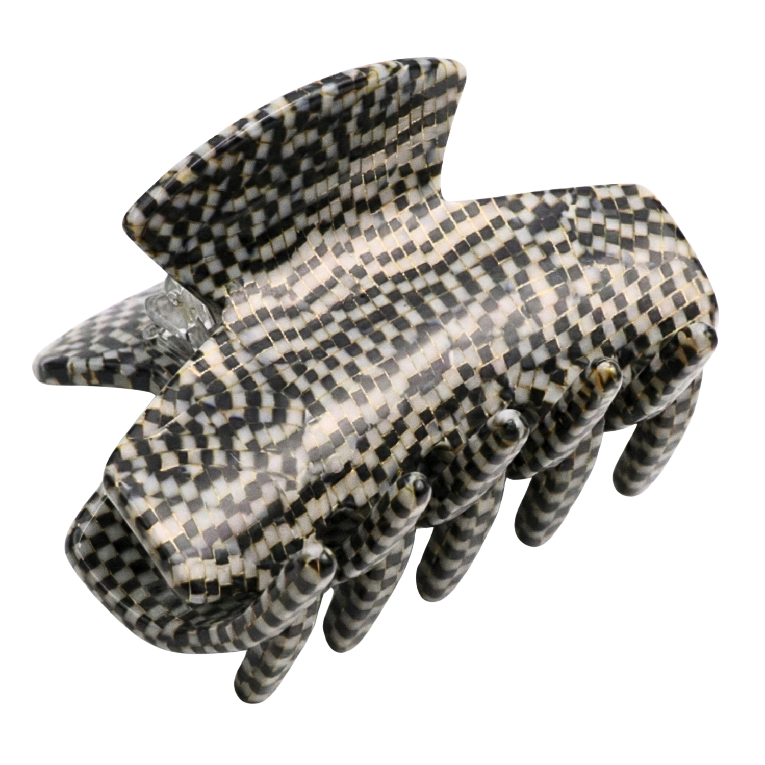 French Amie Chic Small Handmade Cellulose Acetate Jaw Hair Claw Clips