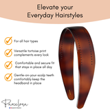 Parcelona headband with highlighted everyday hairstyle benefits