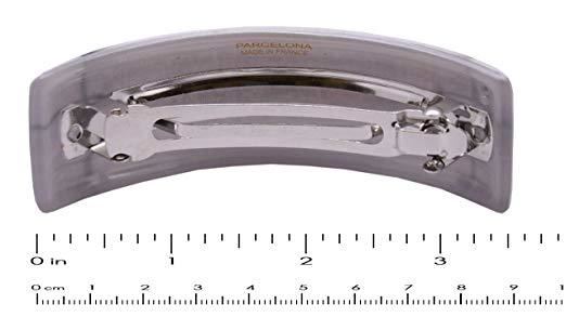 Parcelona French Cosmic Medium Curved Strong Grip Volume Hair Clip Barrette
