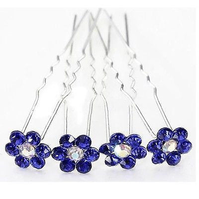 Moeni 10pcs Beautiful Crystal Rhinestone U Hair Pins-Moeni-ebuyfashion.com