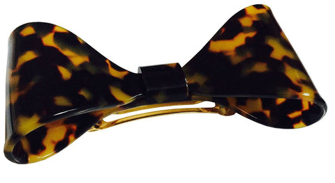 French Amie Bow Tokyo Jumbo Extra Large Celluloid Handmade Hair Clip Barrette-French Amie-ebuyfashion.com
