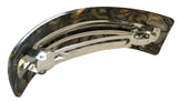 French Amie Handmade Curved Medium Automatic Strong Grip Hair Clip Barrette-French Amie-ebuyfashion.com