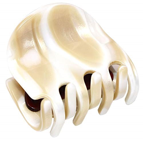 French Amie All Day Small Handmade Celluloid Acetate Sturdy Jaw Hair Claw Clip