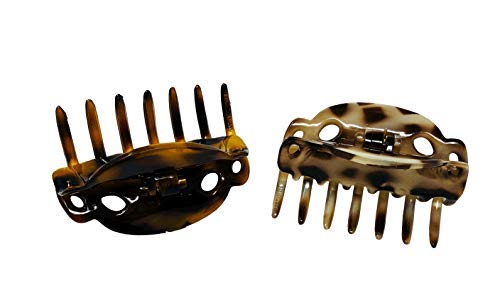 Parcelona French Alien Small Tokyo Shell and Savana Hair Claw Clip