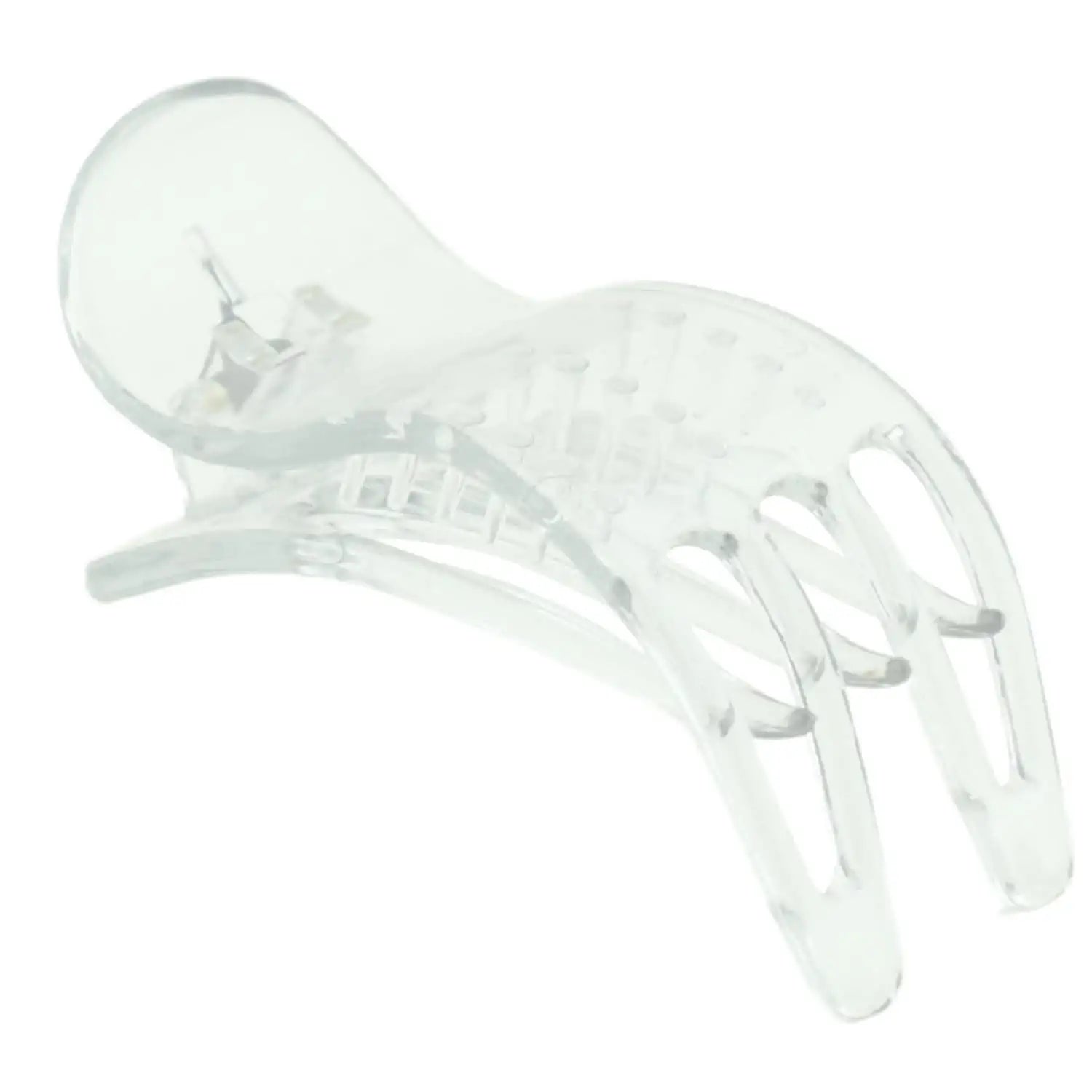 Parcelona French Simply Bear Paw Medium 3” Cellulose Hair Claw Clip for Women