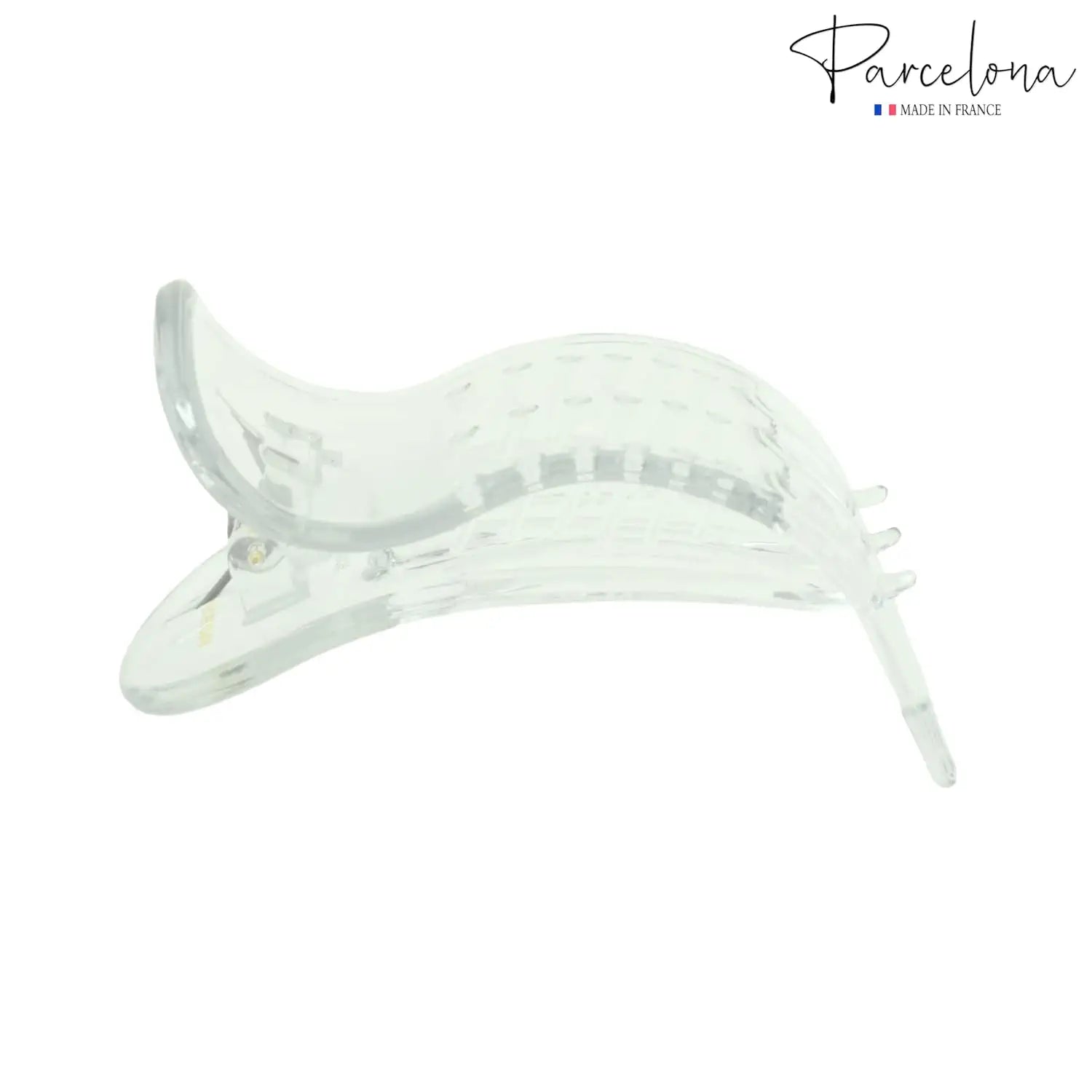 Parcelona French Simply Bear Paw Medium 3” Cellulose Hair Claw Clip for Women