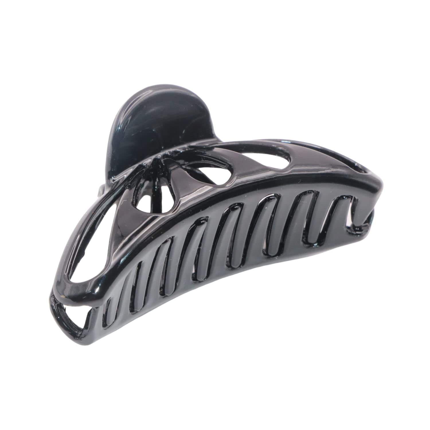 Parcelona French Rain Drop Small 2 3/4" Cellulose Jaw Hair Claw for Women