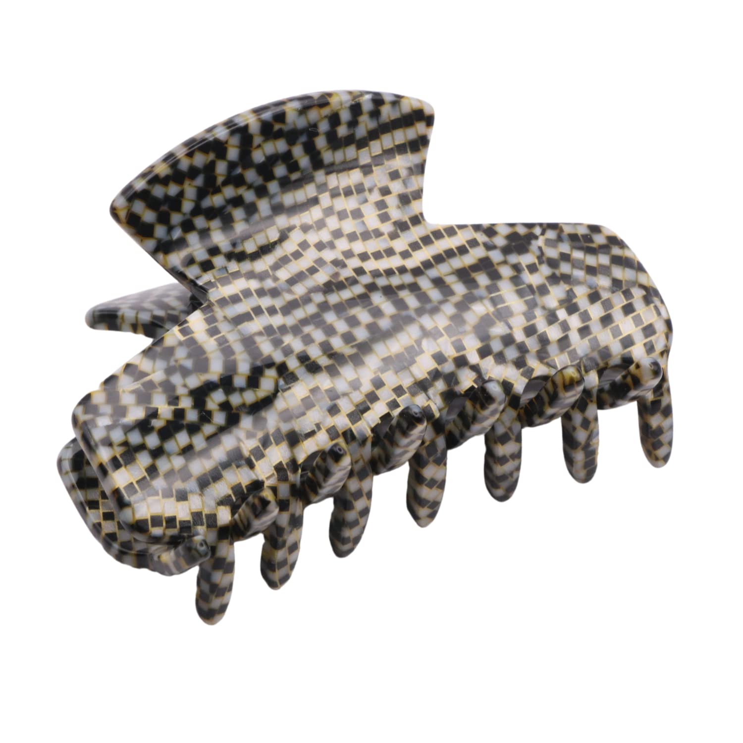 French Amie Chic Small Handmade Cellulose Acetate Jaw Hair Claw Clips