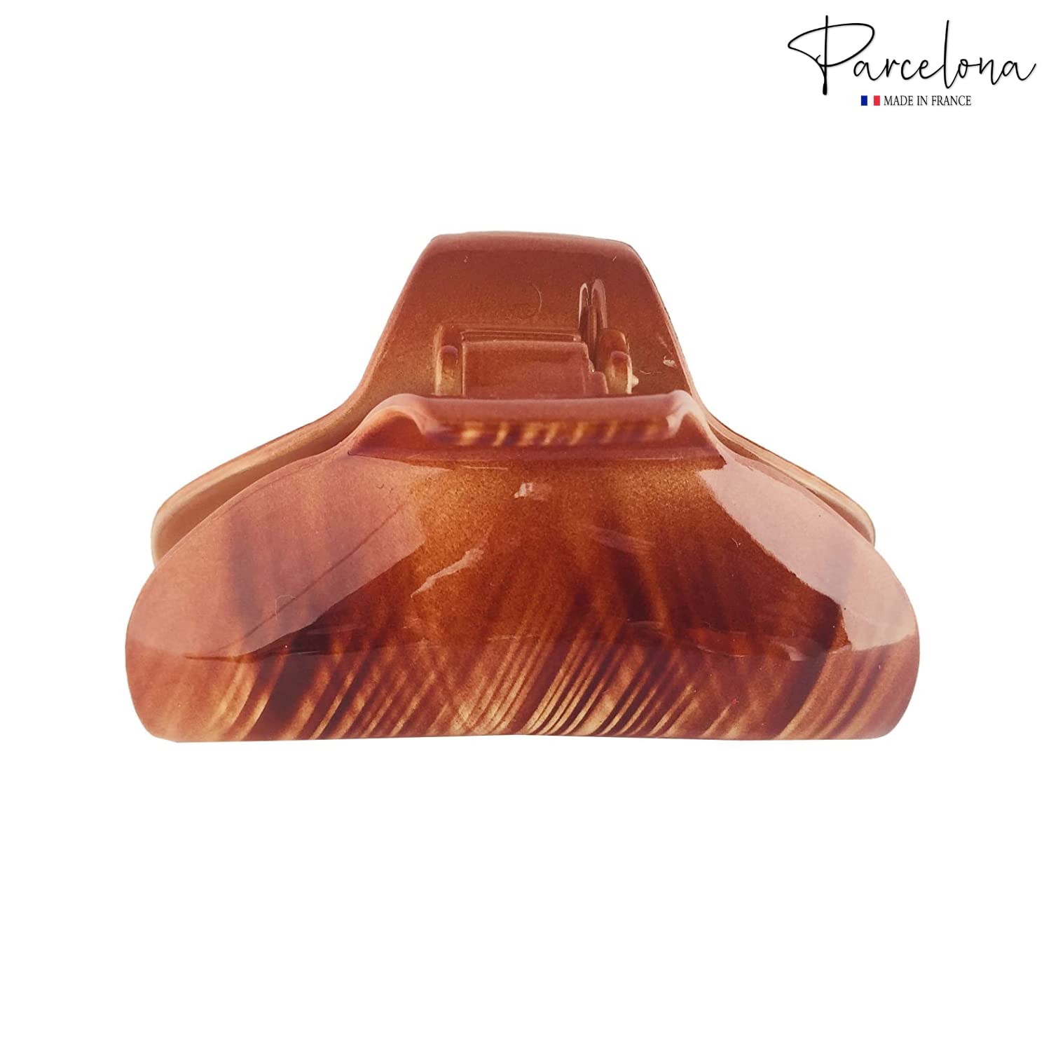 Parcelona French Elegant Medium 2 3/4" Cellulose Jaw Hair Claw Clip for Women