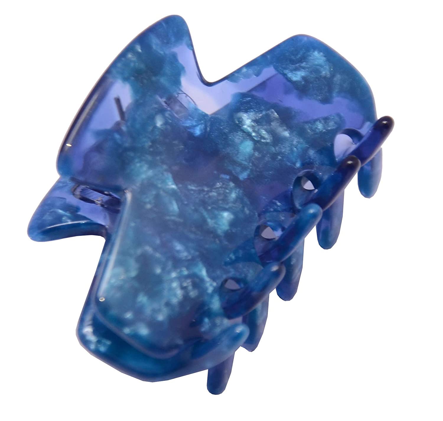 French Amie Chic Small Handmade Cellulose Acetate Jaw Hair Claw Clips