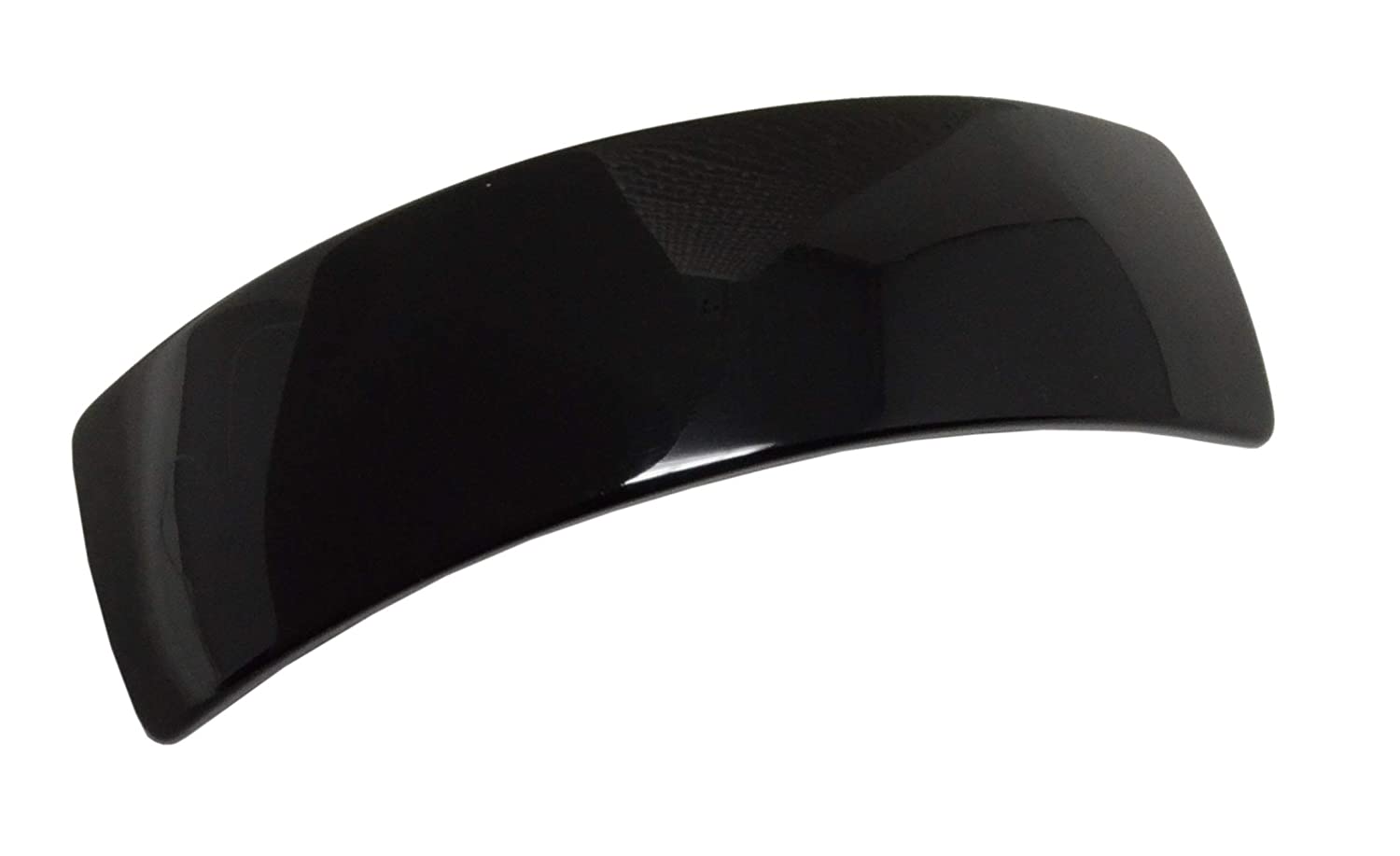 French Amie Handmade Curved Medium Automatic Strong Grip Hair Clip Barrette