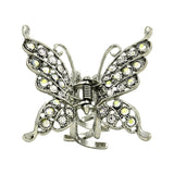 Moeni Medium Rhinestone Butterfly Hair Claw - Many Colors