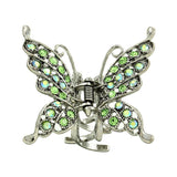 Moeni Medium Rhinestone Butterfly Hair Claw - Many Colors