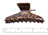 Parcelona French PINCH Leopard Tortoise Shell Small Jaw Hair Claw Clip for Girls