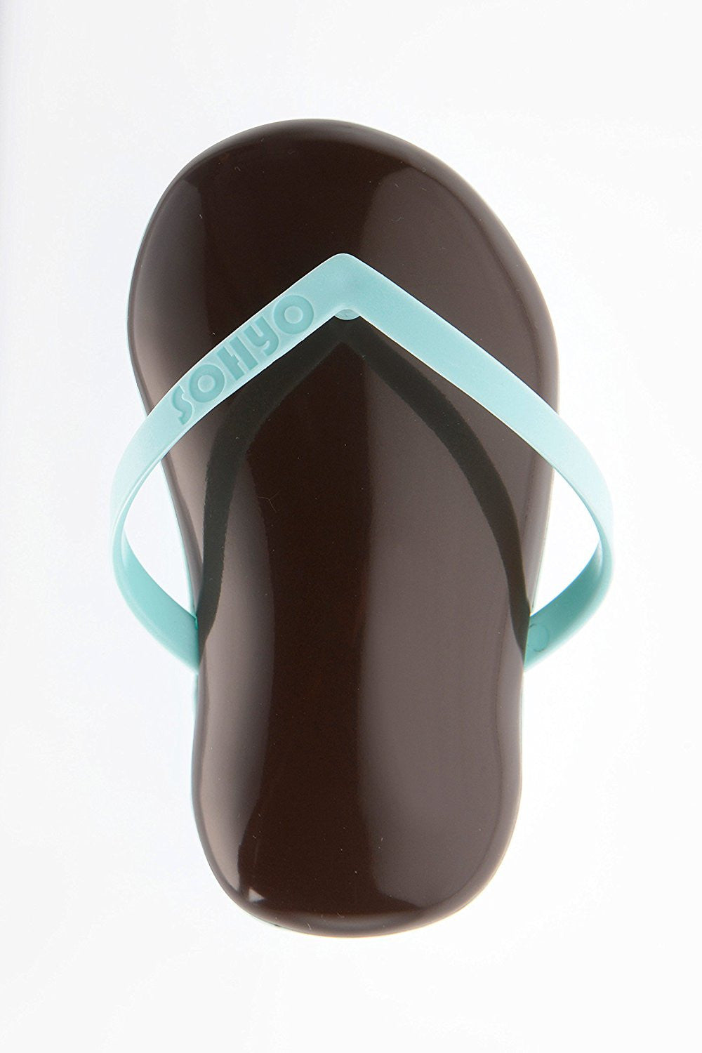 Sohyo Flip Flop Lagoon Choco Detangler Brush Comb For Knotted Hair-Sohyo-ebuyfashion.com