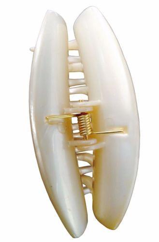 Parcelona France Arch Medium Tortoise Shell And Cream Ivory Jaw Hair Claw-Parcelona-ebuyfashion.com
